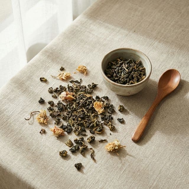 Loose leaf tea aesthetics